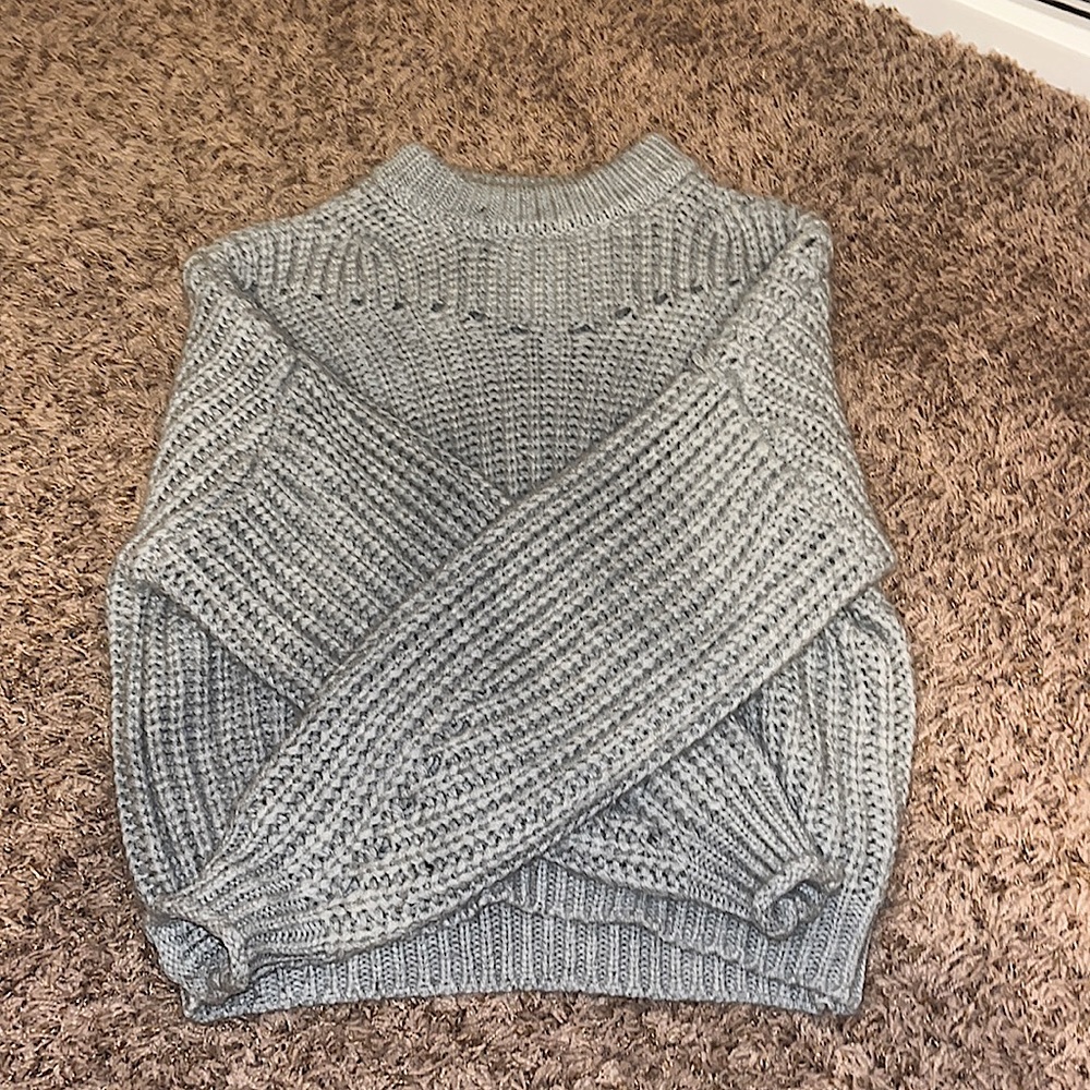 Gray elodie sweater